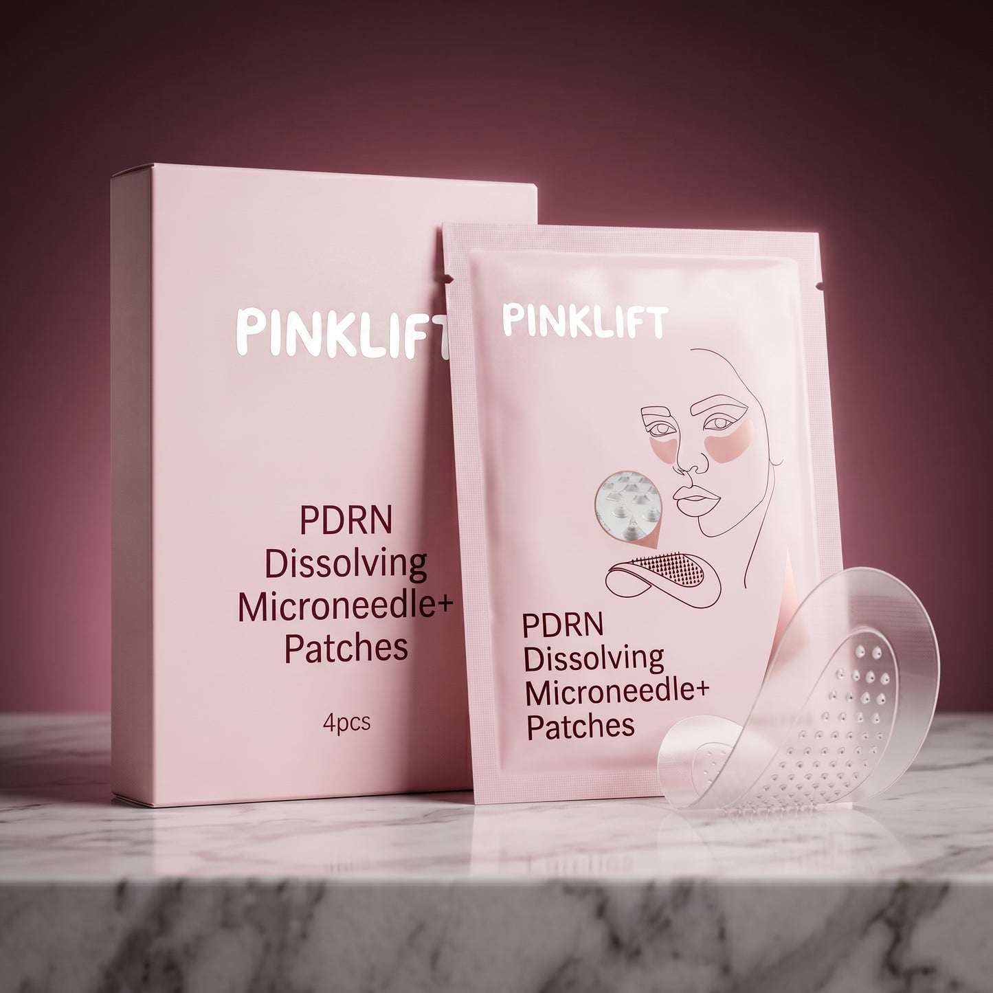 PDRN Dissolving Microneedle+ Patches